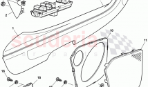 armrest for door trim panel, D - MJ 2009>>