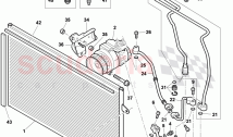 air conditioner compressor, air condtioner condenser, refrigerant circuit, Engine &hellip;