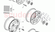 Complete wheels and tires
