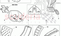 Brake and accel. mechanism, D >> - MJ 2008