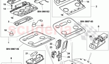 interior light, F 3W-9-059 787>> 3W-B-070 435, F ZA-A-062 464>> ZA-B-070 435