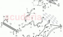 power steering, Reservoir, Pipes, Hoses
