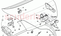 rear trunk lid, D - MJ 2006>>