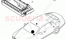 Passenger airbag unit