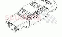body shell, for vehicles with extended, wheelbase, D - MJ 2017>>