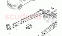 floor assembly, body front section