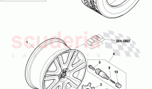 alloy wheel, F 3W-A-062 022>>