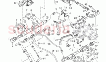 fuel rail, injection unit, pressure pipes