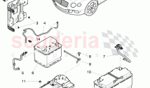battery, battery mounting, Control unit for battery, monitoring