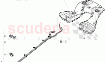 1 set of fuel lines, clip