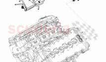 knock sensor, Bracket for knock sensor