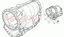 oil drain plug with seal, for transfer box