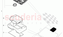 Installation kit for garage door opener