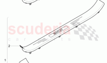 Original Accessories, scuff plate - sill panel