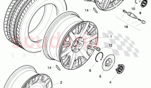Complete wheels and tires