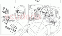 steering column switch, and trim, F 3W-8-052 846>>, F ZA-A-062 464>>, D >> - MJ 20&hellip;