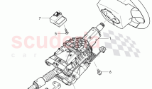 steering column, steering wheel