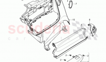 armrest, trim panel for rear panel
