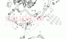 water cooling for turbocharger