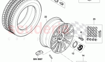 alloy wheel, D - MJ 2009>>
