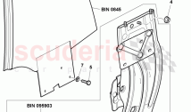window lifter, guide channels, window slot seal for door, D >> - MJ 2007