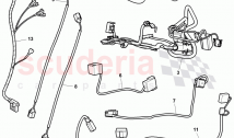 wiring harnesses, F 3W-7-039 946>> 3W-8-059 518