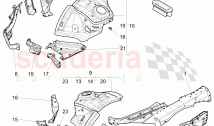 body shell, Front end, repair plate -, wheel housing, front, upper