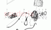 door latch, latch, F 3W-C-076 021>>, F ZA-C-076 021>>