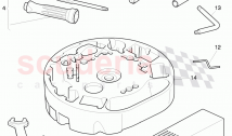 Vehicle tools, F 3W-4-020 001>> 3W-6-033 389