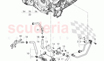 oil pressure line for gear oil cooling, Gear oil cooler, F 4V-J-019 113>>, F ZV-J-&hellip;