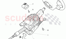 steering column, steering wheel