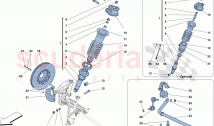FRONT SUSPENSION - SHOCK ABSORBER AND BRAKE DISC