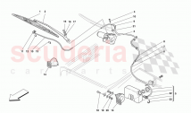 WINDSHIELD WIPER, WINDSHIELD WIPER CONTAINER AND HORNS