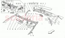 ROOF TRIMS -Valid for GTS and Spider-