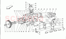 WATER PUMP ANO OIL/WATER HEAT EXCHANGER