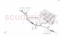 GEARBOX OIL HEAT EXCHANGER AND PIPES - FRONT-UNDERBODY PIPES