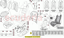 FRONT SEAT - TRIM AND ACCESSORIES