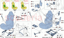 SEATS - SEAT BELTS, GUIDES AND ADJUSTMENT