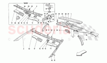 ROOF TRIMS -Valid for GTS and Spider-