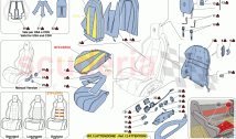 SEATS - UPHOLSTERY AND ACCESSORIES