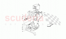 ABS hydraulic control unit