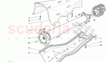 ENGINE/GEARBOX CONNECTOR PIPE AND INSULATION