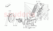 REAR SUSPENSION - SHOCK ABSORBER ANO BRAKE DISC