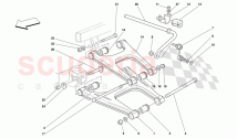 REAR SUSPENSION - WISHBONES AND STABILIZER BAR