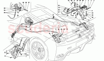 OPENING DEVICES FOR ENGINE BONNET AND GAS DOOR
