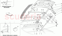 ENGINE COMPARTMENT LID -Not for Spider 16M-
