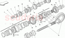 SECONDARY GEARBOX SHAFT GEARS