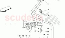 POWER STEERING PUMP AND RESERVOIR