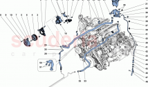 POWER STEERING PUMP AND RESERVOIR