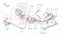 OPENING DEVICES FOR REAR HOOD AND GAS DOOR